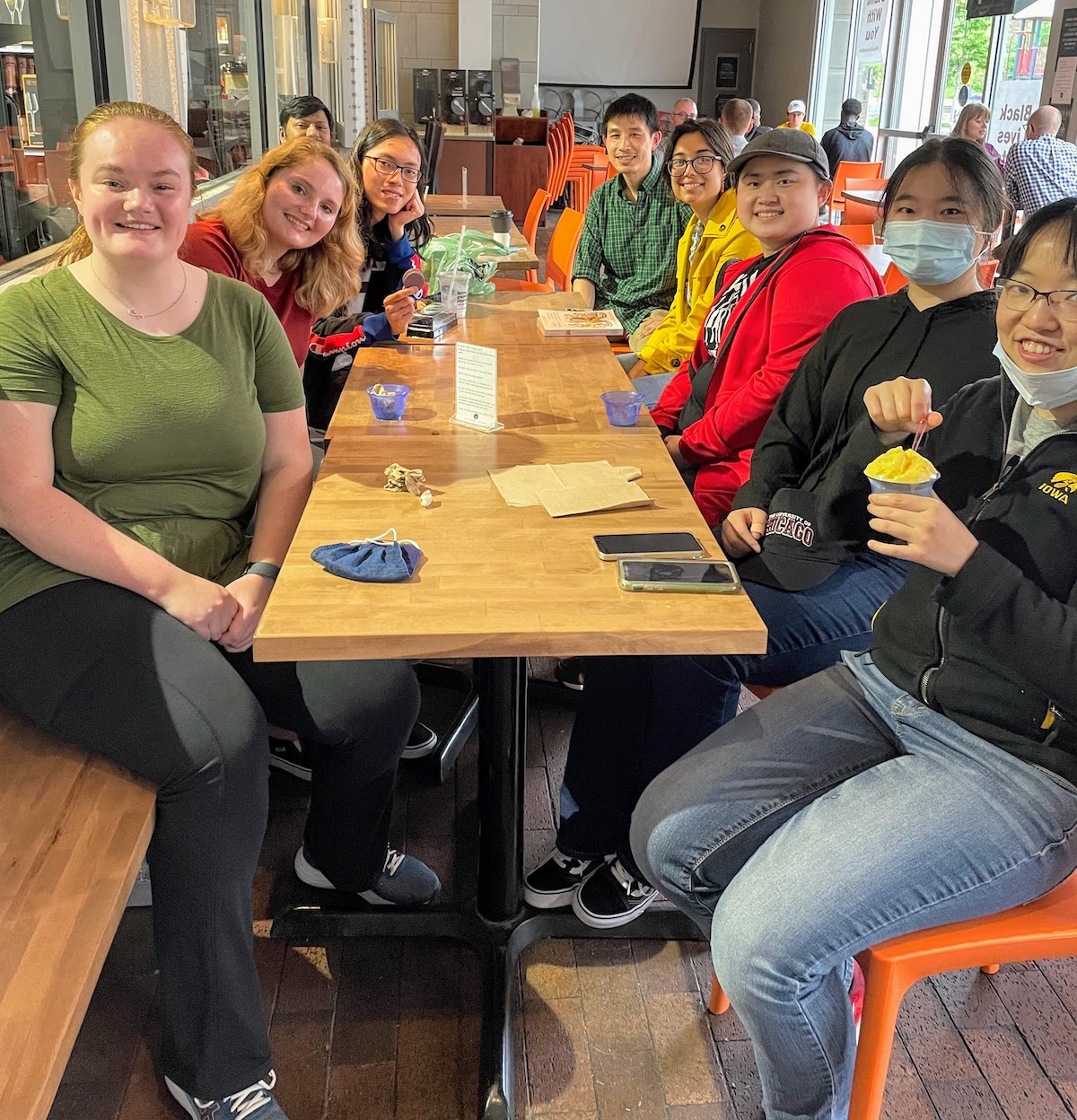 A second group photo from the 2021 lab gathering